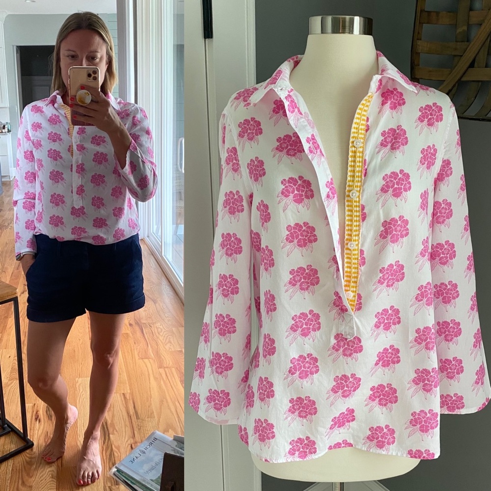 Tunic Top by Perisfor Size M